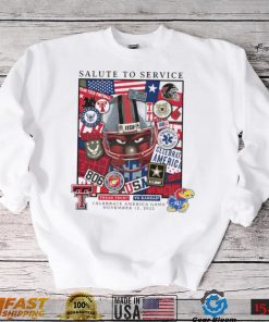 Texas Tech vs. Ku 2022 Salute to service T Shirt