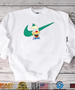 Kristy The Clown The Simpsons Mix Nike Logo Unisex Sweatshirt