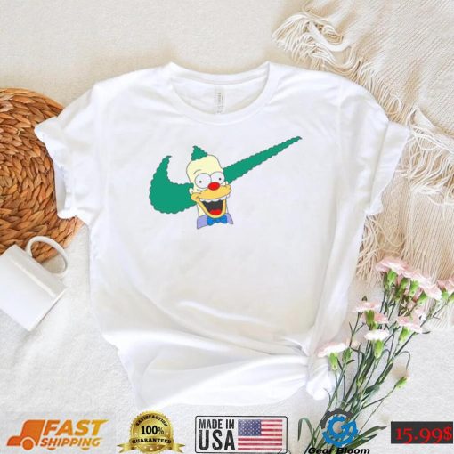 Kristy The Clown The Simpsons Mix Nike Logo Unisex Sweatshirt