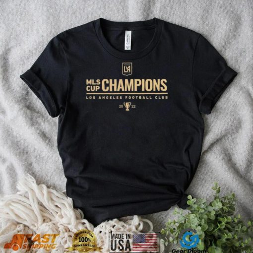 LAFC 2022 MLS Cup Champions Manager T Shirt