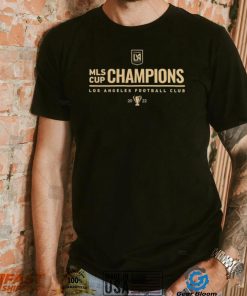 LAFC 2022 MLS Cup Champions Manager T Shirt