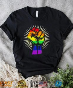 LGBT Pride hand fight shirt