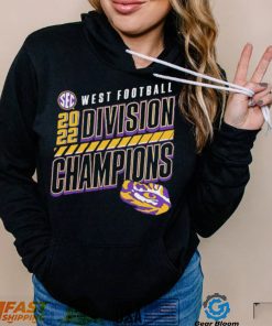 LSU Tigers 2022 SEC West Division Football Champions Shirt