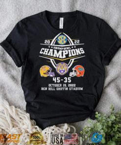 LSU Tigers 2022 Swamp Bowl Champions Shirt