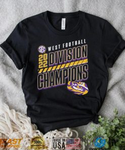 LSU Tigers Champions SEC West Division Football 2022 shirt