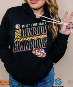 LSU Tigers Champions SEC West Division Football 2022 shirt