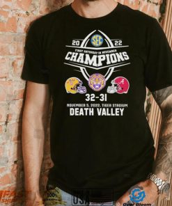 LSU Tigers First Saturday In November Champions 2022 Death Valley Shirt