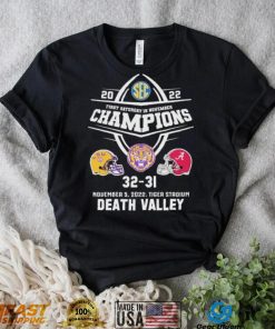 LSU Tigers First Saturday In November Champions 2022 Death Valley Shirt