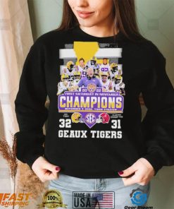 LSU Tigers Team First Saturday In November Champions 2022 Shirt