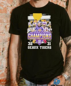 LSU Tigers Team First Saturday In November Champions 2022 Shirt