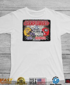 LSU Vs Georgia SEC Football Championship Matchup December 3, 2022 Shirt