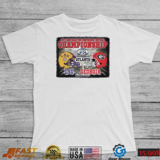 LSU Vs Georgia SEC Football Championship Matchup December 3, 2022 Shirt