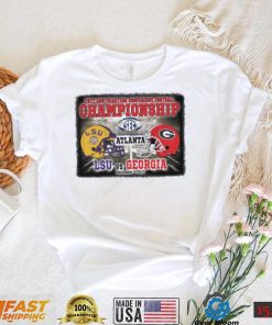 LSU Vs Georgia SEC Football Championship Matchup December 3, 2022 Shirt