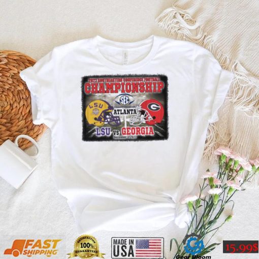 LSU Vs Georgia SEC Football Championship Matchup December 3, 2022 Shirt