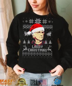 Larry David Larry Christmas White Xmas Pattern Unisex Sweatshirt