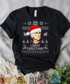 Larry David Larry Christmas White Xmas Pattern Unisex Sweatshirt