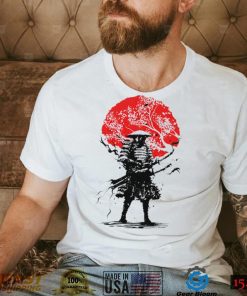 Last Samurai of Japan sunset art shirt