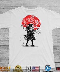 Last Samurai of Japan sunset art shirt