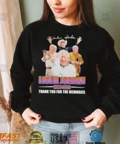 Leslie Jordan 1955 2022 Thank You For The Memories Signature Shirt