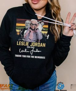 Leslie Jordan 1955 – 2022 Thank You For The Memories T Shirt