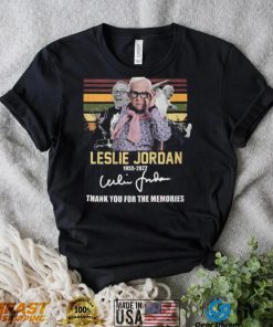 Leslie Jordan 1955 – 2022 Thank You For The Memories T Shirt