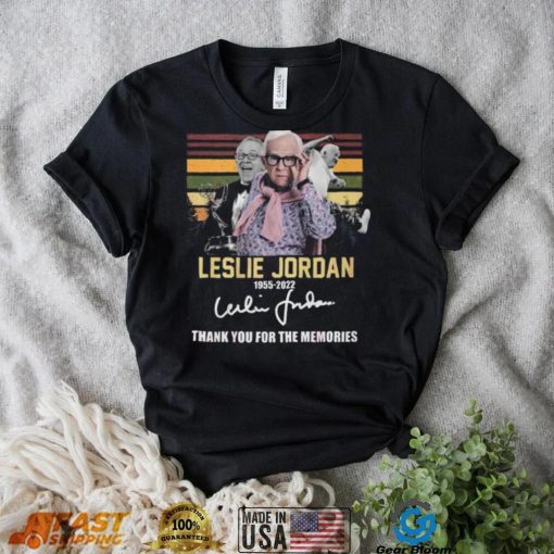 Leslie Jordan 1955 – 2022 Thank You For The Memories T Shirt