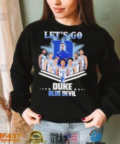Let’s Go Duke Blue Devil Basketball Shirt
