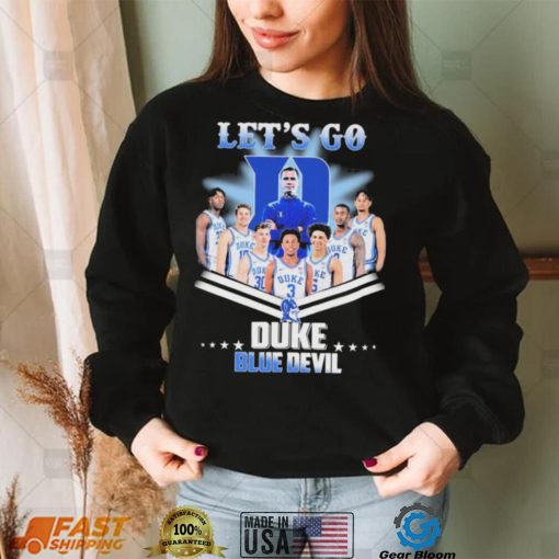 Let’s Go Duke Blue Devil Basketball Shirt