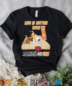 Life Is Better With Rocky Top And Vols Tennessee Football Shirt