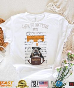 Life Is Better With Tennessee Rocky Top Song Lyrics Shirt