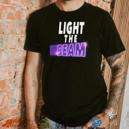 Light The Beam Sacramento Kings Basketball Shirt