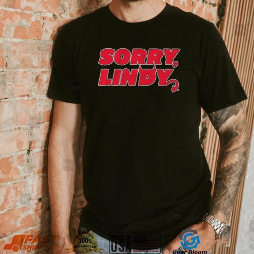 Lindy Ruff Sorry Lindy Shirt