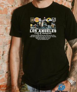 Los Angeles City Of Champions Shirt