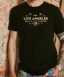 Los Angeles Football Club 2022 MLS Cup Champions Draw T Shirt