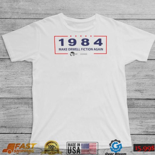 Luke Rudkowski 1984 make Orwell fiction again logo shirt