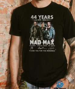 Mad Max 1979 2023 Thank You For The Memories T Shirt