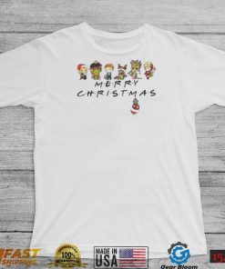 Marvel Avengers Chibi Merry Christmas Shirt