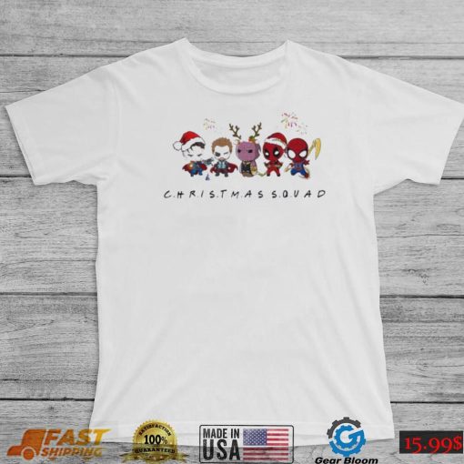 Marvel Avengers Friends Christmas Squad Shirt