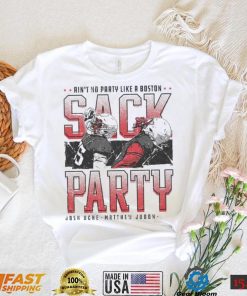 Matt Judon & Josh Uche New England Patriots Sack Party shirt