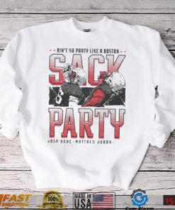 Matt Judon & Josh Uche New England Patriots Sack Party shirt