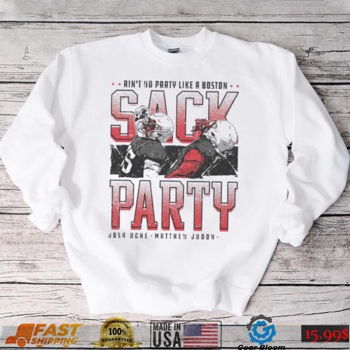 Matt Judon & Josh Uche New England Patriots Sack Party shirt