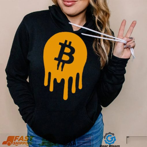 Melt your face Bitcoin art shirt