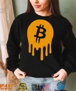 Melt your face Bitcoin art shirt