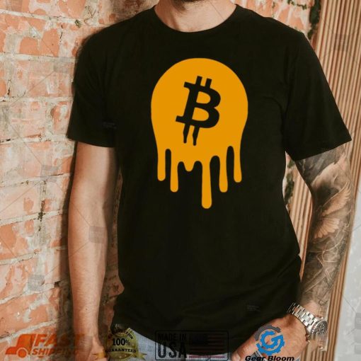 Melt your face Bitcoin art shirt