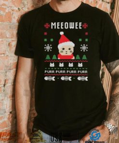 Meow Purr Purr Purr Purr Ugly Christmas Shirt