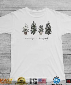 Merry And Bright Christmas Shirt