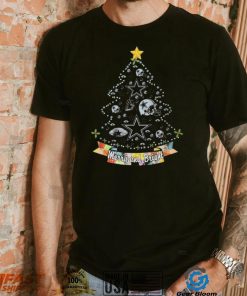 Merry And Bright Dallas Cowboys NFL Christmas Tree 2022 Shirt