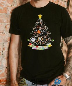 Merry And Bright Los Houston Astros MLB Christmas Tree 2022 Shirt