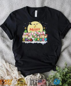 Merry Christmas Snoopy With Friend Shirt