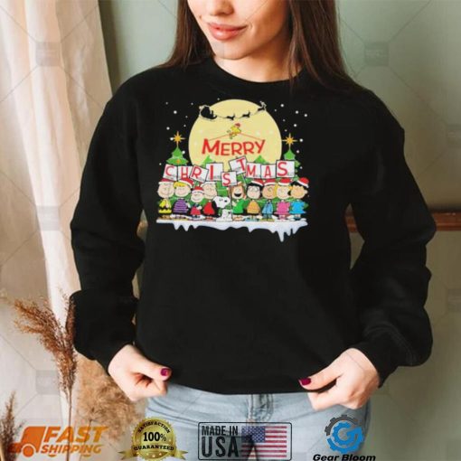 Merry Christmas Snoopy With Friend Shirt